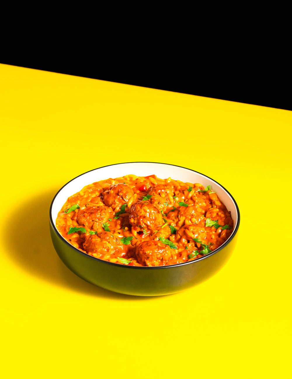 Curried Orzo Meatballs