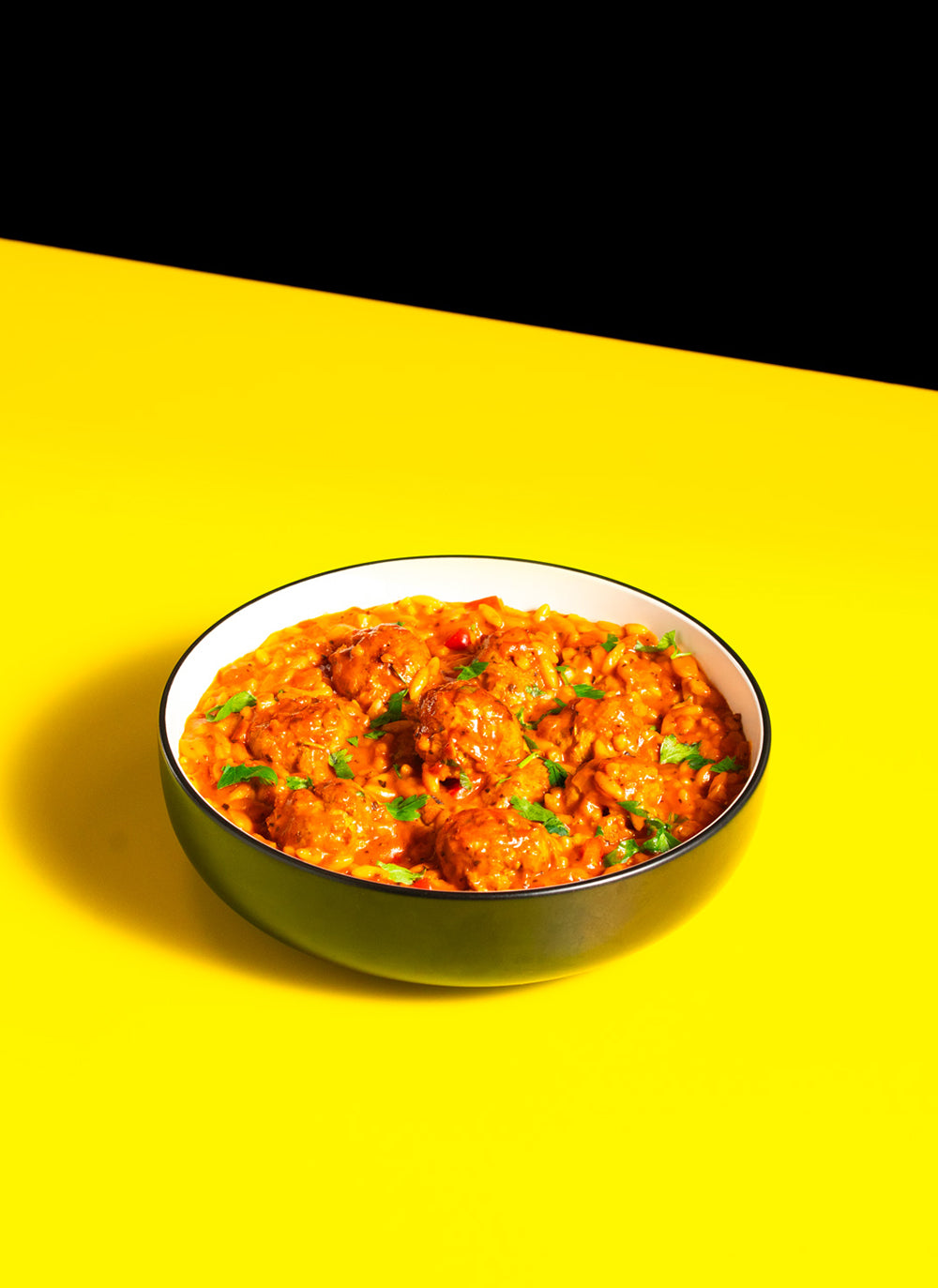 Curried Orzo Meatballs