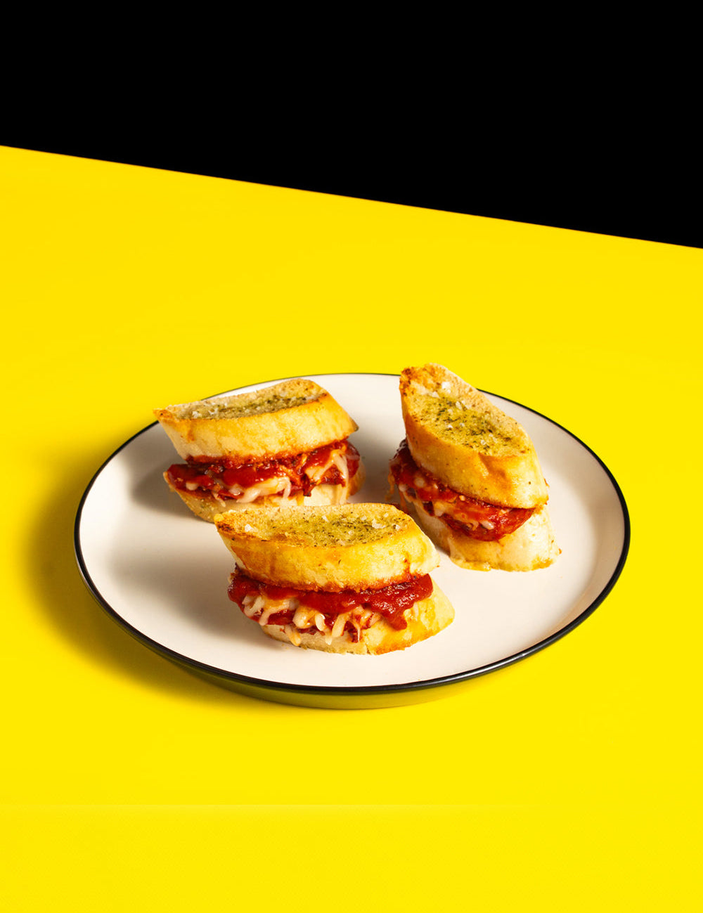 Garlic Pizza Sandwiches