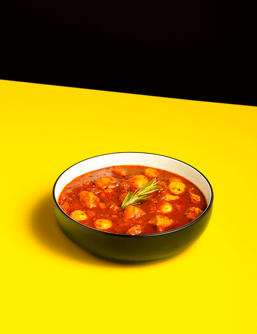 Pork casserole in a Garlic Tomato sauce