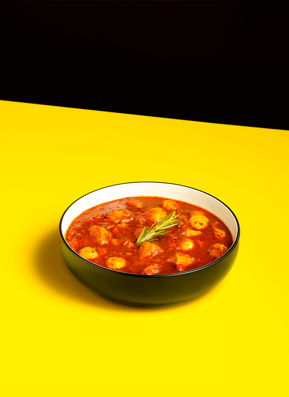 Pork casserole in a Garlic Tomato sauce