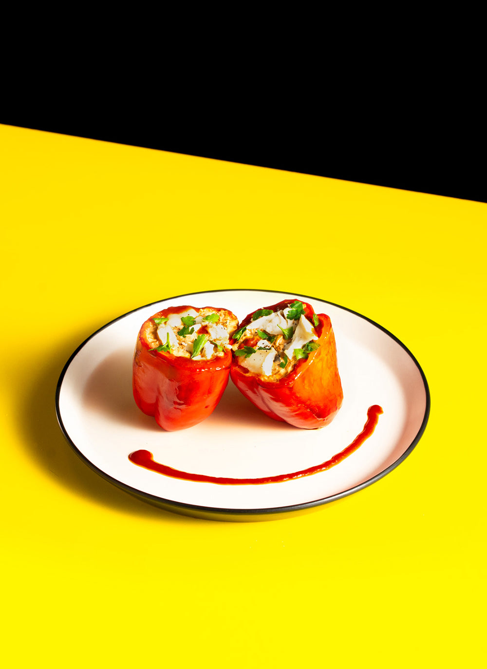 Chilli Stuffed Peppers With Rice